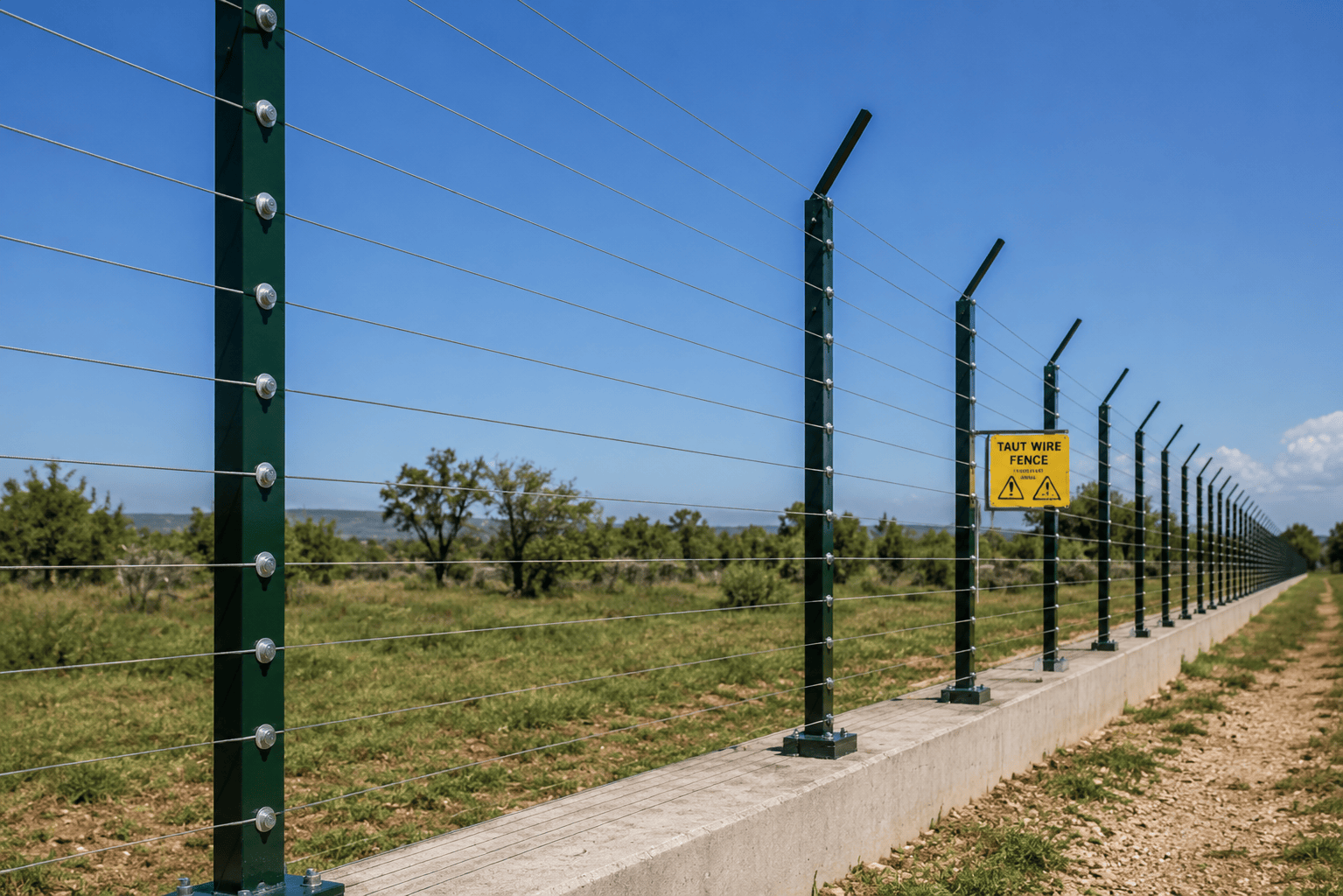 Taut Wire Fence